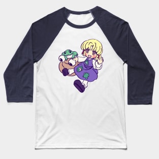 Mudwizard draws the cute suwako moriya figurine / touhou memes Baseball T-Shirt